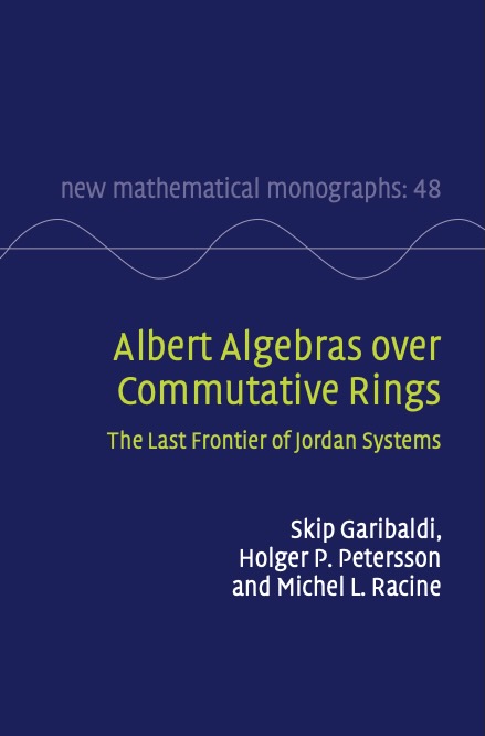 Albert algebras over commutative rings (book cover)